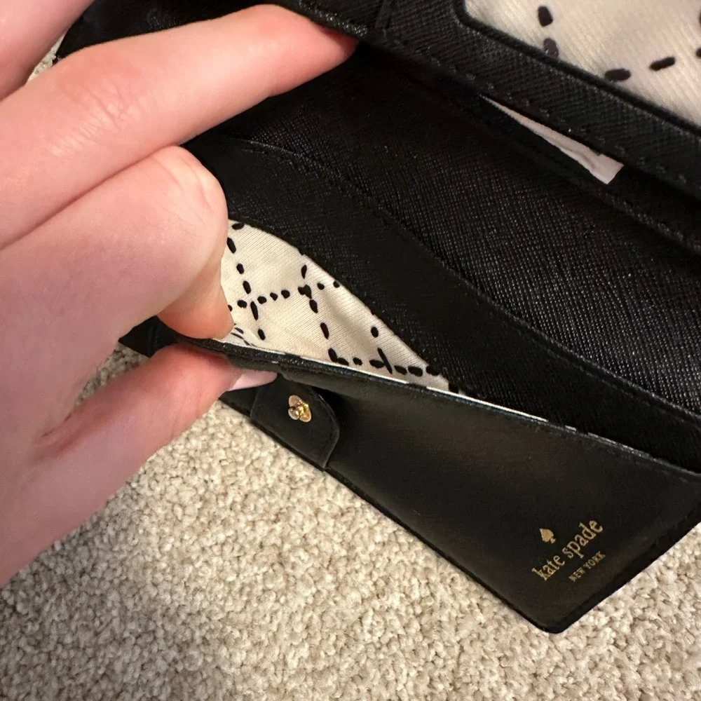Kate Spade Black Wallet